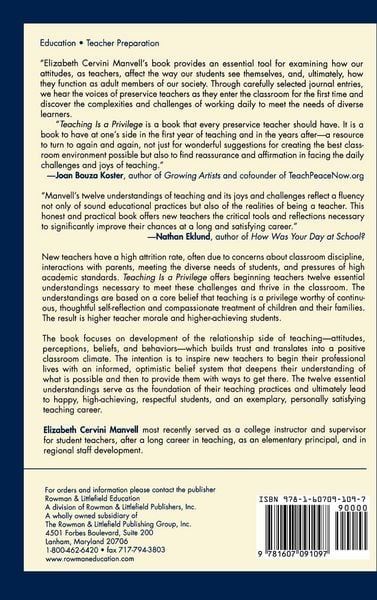 Produktbild: Teaching Is a Privilege