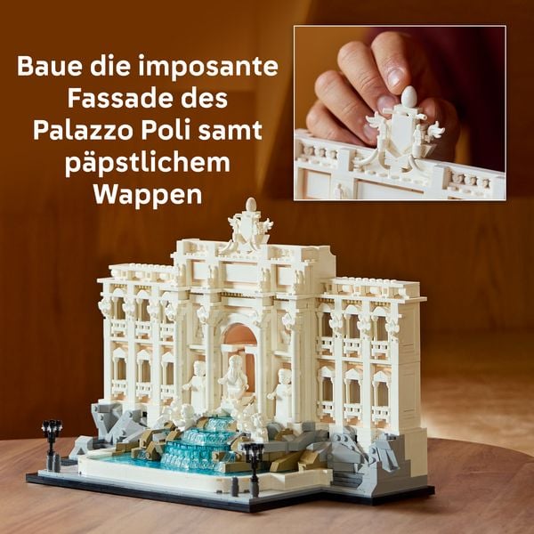 Produktbild: LEGO Architecture Trevi-Brunnen - Modell f&uuml;r Erwachsene 21062