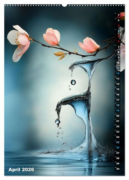 Produktbild: Ein Jahr voller Tagtr&auml;ume (hochwertiger Premium Wandkalender 2026 DIN A2 hoch), Kunstdruck in Hochglanz