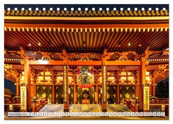 Produktbild: JAPAN Journey through time and beauty (Desk Calendar 2026 DIN A5 landscape), CALVENDO 12 Month DeskCalendar
