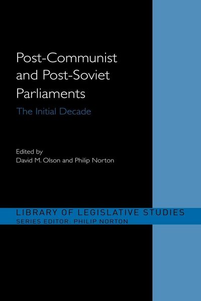 Produktbild: Post-Communist and Post-Soviet Parliaments