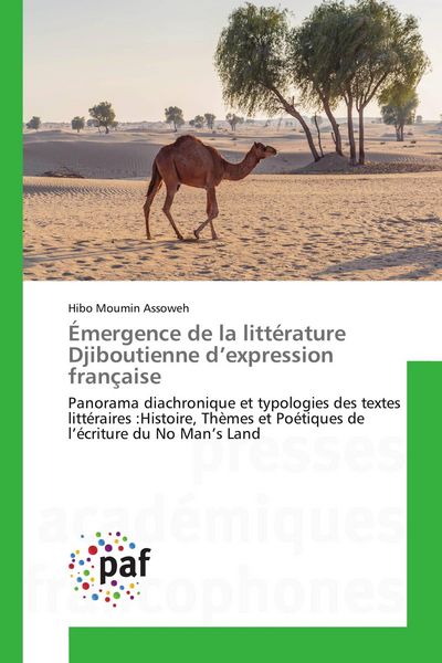 Produktbild: &Eacute;mergence de la litt&eacute;rature Djiboutienne d'expression fran&ccedil;aise