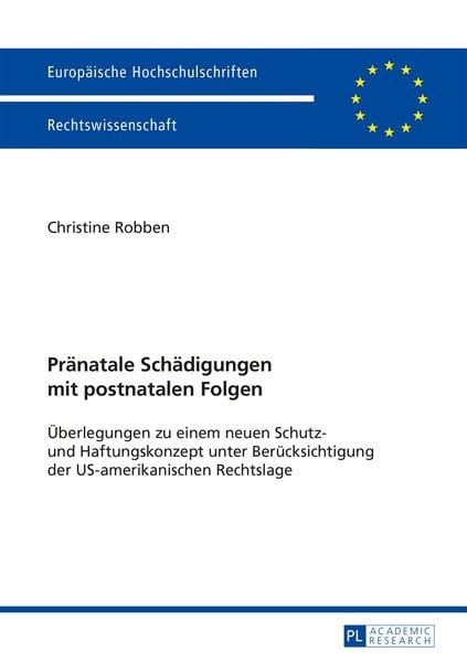 Produktbild: Praenatale Schaedigungen mit postnatalen Folgen