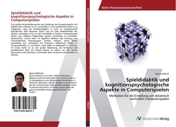 Spieldidaktik und kognitionspsychologische Aspekte in Computerspielen, Taschenbuch von Quirin Münch, AV Akademikerverlag, 9783639462371