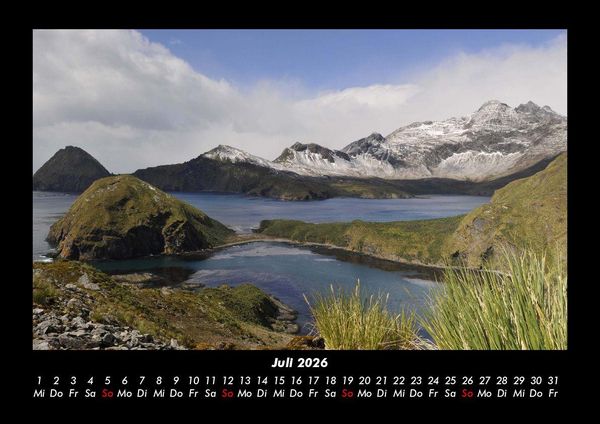 Produktbild: Bergige Welten 2026 Fotokalender DIN A3