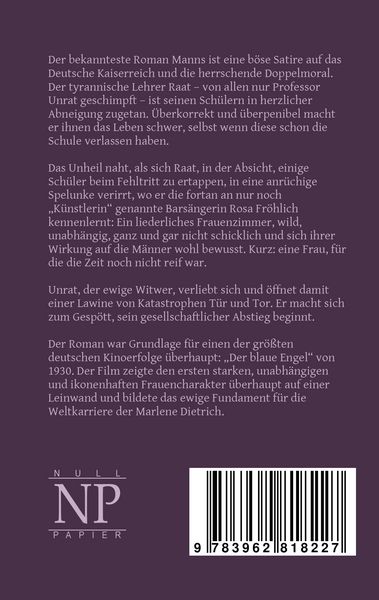 Produktbild: Professor Unrat