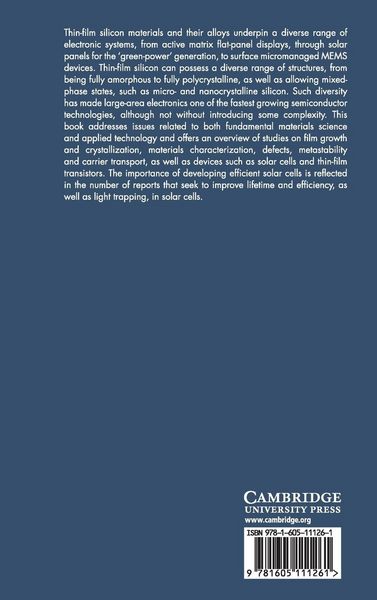 Produktbild: Amorphous Polycrys Thin Film v1153