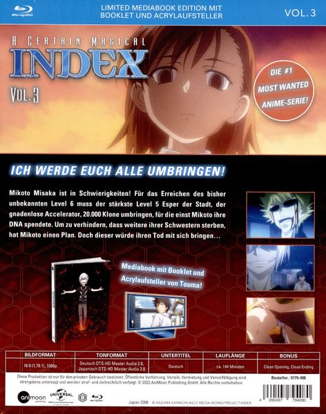 Produktbild: A Certain Magical Index Vol.3