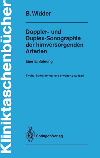 Produktbild: Doppler- und Duplex-Sonographie der hirnversorgenden Arterien