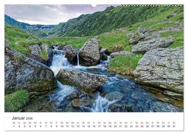 Produktbild: Siebenb&uuml;rgen und das Fagaras Gebirge (Wandkalender 2026 DIN A2 quer), CALVENDO Monatskalender
