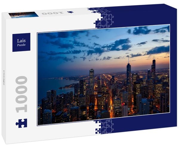 Produktbild: Lais Puzzle Chicago 1000 Teile