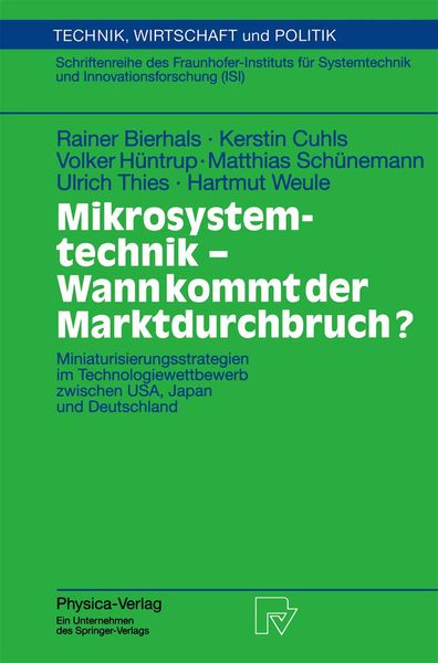 Produktbild: Mikrosystemtechnik - Wann kommt der Marktdurchbruch?