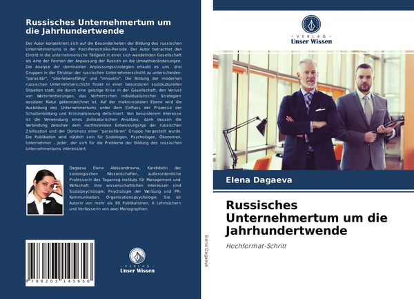 Russisches Unternehmertum um die Jahrhundertwende, Taschenbuch von Elena Dagaeva, Verlag Unser Wissen, 9786203145656