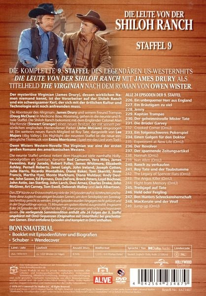 Produktbild: Die Leute von der Shiloh Ranch - Staffel 9 (Fernsehjuwelen) [8 DVDs]