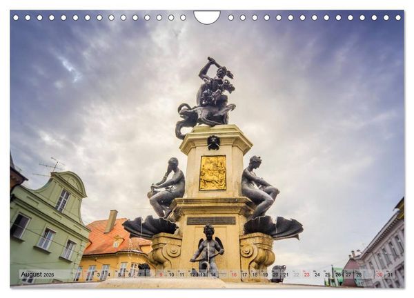 Produktbild: Augsburger Wasser (Wandkalender 2026 DIN A4 quer), CALVENDO Monatskalender