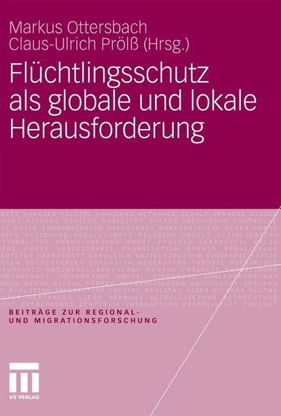 Produktbild: Fl&uuml;chtlingsschutz als globale und lokale Herausforderung