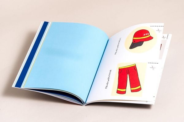 Produktbild: Mein kunterbuntes Ausschneidebuch - Feuerwehr. Schneiden, kleben, malen ab 3 Jahren
