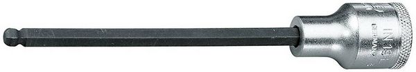 Produktbild: Steckschl&uuml;sseleinsatz IN 19 LK 1/2 Zoll Innen-6-kant,Kugelkopf SW 10mm