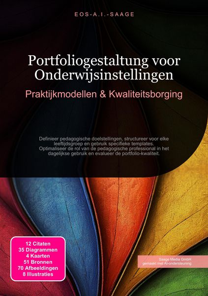Produktbild: Portfoliogestaltung voor Onderwijsinstellingen