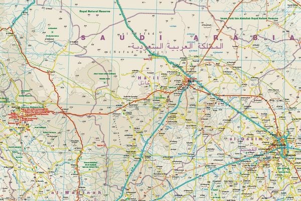 Produktbild: Reise Know-How Landkarte Saudi-Arabien / Saudi Arabia (1:1.800.000)