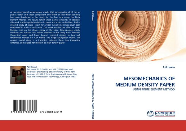 Produktbild: Mesomechanics Of Medium Density Paper