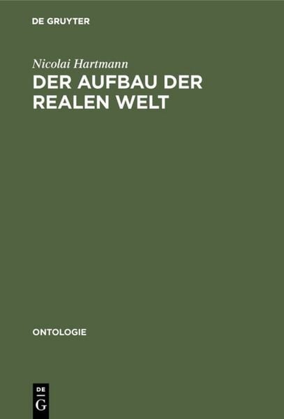 Produktbild: Der Aufbau der realen Welt