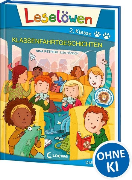 Produktbild: Lesel&ouml;wen 2. Klasse - Klassenfahrtgeschichten