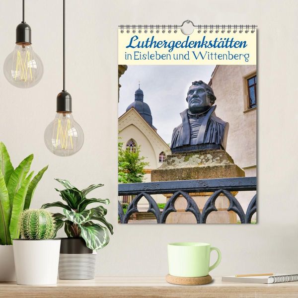 Produktbild: Luthergedenkst&auml;tten in Eisleben und Wittenberg (Wandkalender 2027 DIN A4 hoch), CALVENDO Monatskalender