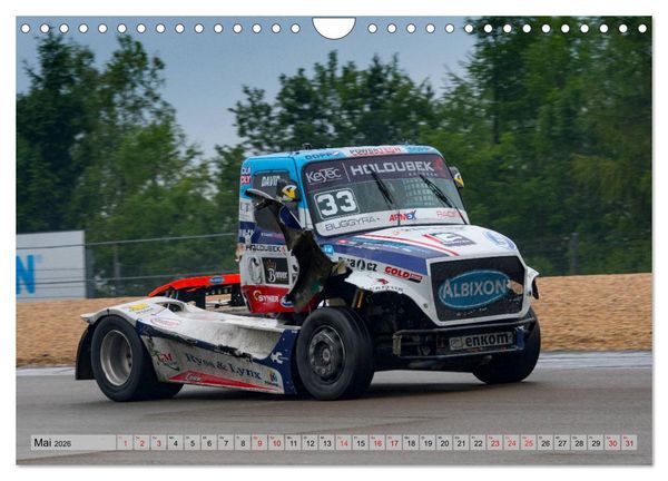 Produktbild: Best of TRUCK RACING (Wandkalender 2026 DIN A4 quer), CALVENDO Monatskalender