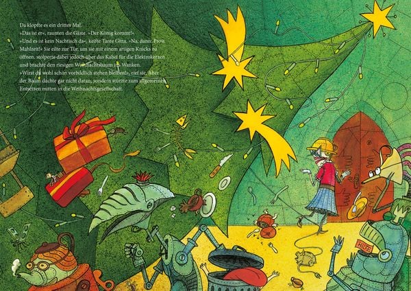 Produktbild: Ritter Rost feiert Weihnachten - Mit Goldfolie und weihnachtlicher &Uuml;berraschung im Buch