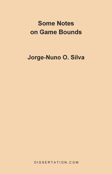 Produktbild: Some Notes on Game Bounds