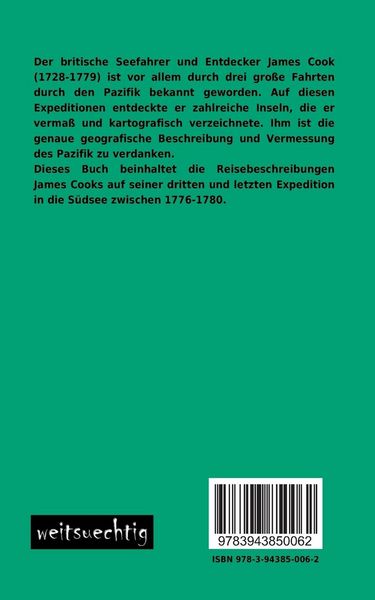 Produktbild: Tagebuch einer Entdeckungsreise nach der S&uuml;dsee in den Jahren 1776 bis 1780