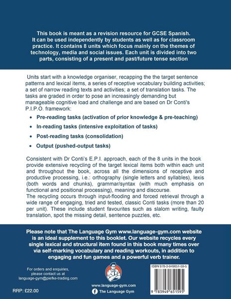 Produktbild: Spanish GCSE REVISION - Technology, Media and Social Issues