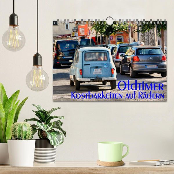Produktbild: Oldtimer - Kostbarkeiten auf R&auml;dern (Wandkalender 2026 DIN A4 quer), CALVENDO Monatskalender