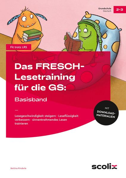 Produktbild: Das FRESCH-Lesetraining f&uuml;r die GS: Basisband