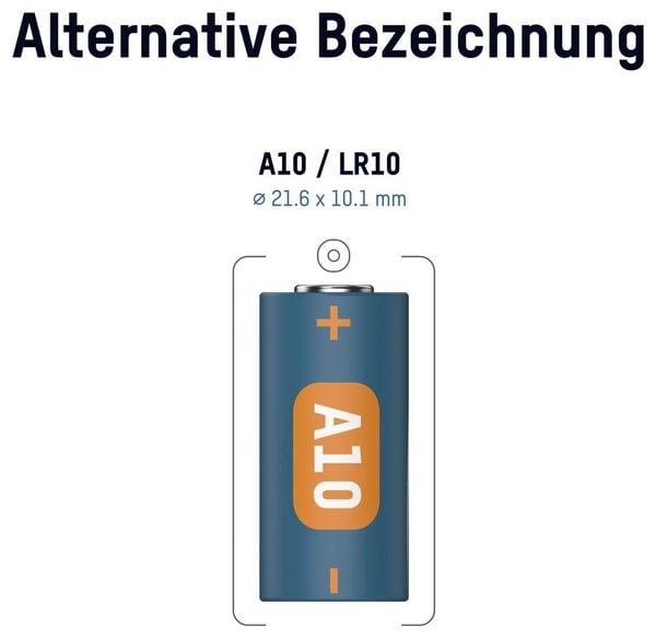 Produktbild: Ansmann H&ouml;rger&auml;tebatterie 9V