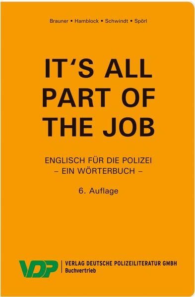 Produktbild: It's all part of the job - Ein W&ouml;rterbuch