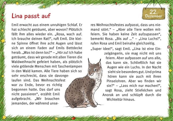 Produktbild: Wichtel Emil und die Waldtiere. 24 Geschichten zum Vorlesen im Advent. F&uuml;r Kinder von 3 bis 6