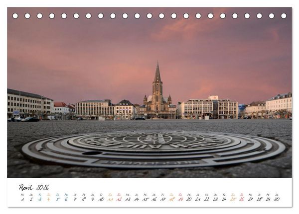 Produktbild: Saarlouis eine au&szlig;ergew&ouml;hnliche Stadt (Tischkalender 2026 DIN A5 quer), CALVENDO Monatskalender