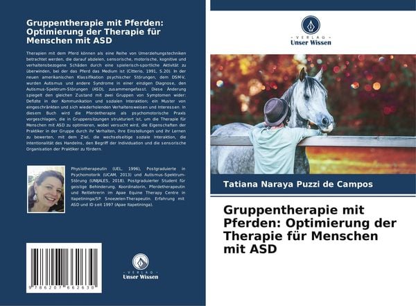 Produktbild: Gruppentherapie mit Pferden: Optimierung der Therapie f&uuml;r Menschen mit ASD