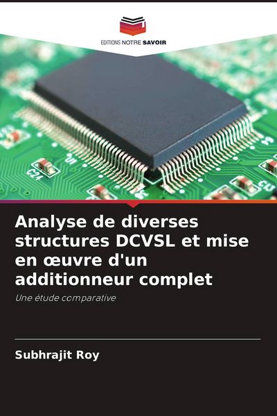 Produktbild: Analyse de diverses structures DCVSL et mise en &iquest;uvre d'un additionneur complet