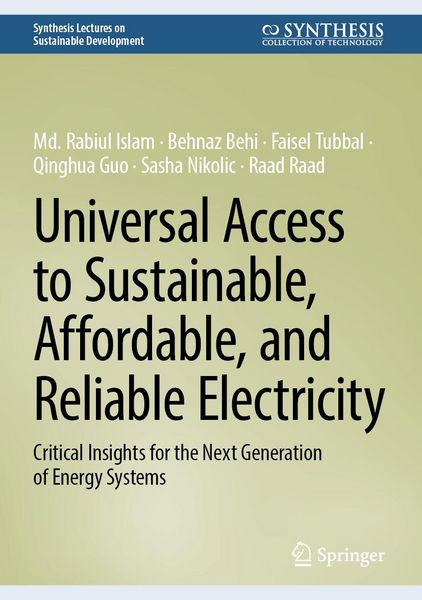 Produktbild: Universal Access to Sustainable, Affordable, and Reliable Electricity