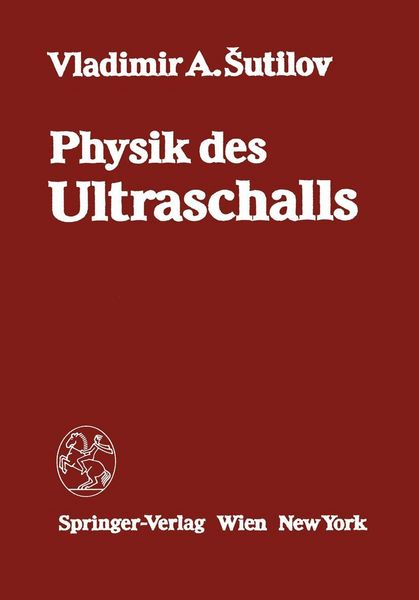 Produktbild: Physik des Ultraschalls