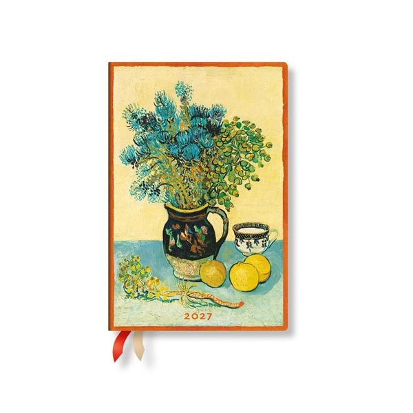 Produktbild: 2027 Van Gogh's Still Life Mini Hardcover 12-Month Daily Planner, 416pg, 80gsm by Paperblanks