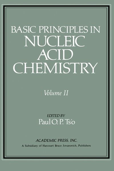 Produktbild: Basic Principles in Nucleic Acid Chemistry V2