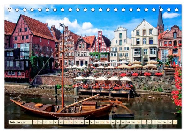 Produktbild: Reise durch Deutschland - Niedersachsen (Tischkalender 2026 DIN A5 quer), CALVENDO Monatskalender