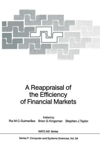 Produktbild: A Reappraisal of the Efficiency of Financial Markets