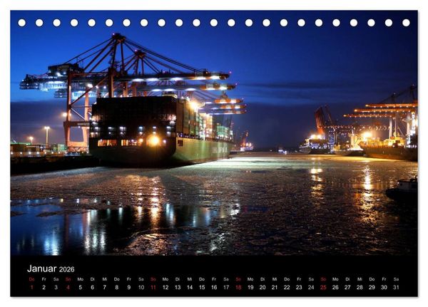 Produktbild: Containerwelten (Tischkalender 2026 DIN A5 quer), CALVENDO Monatskalender