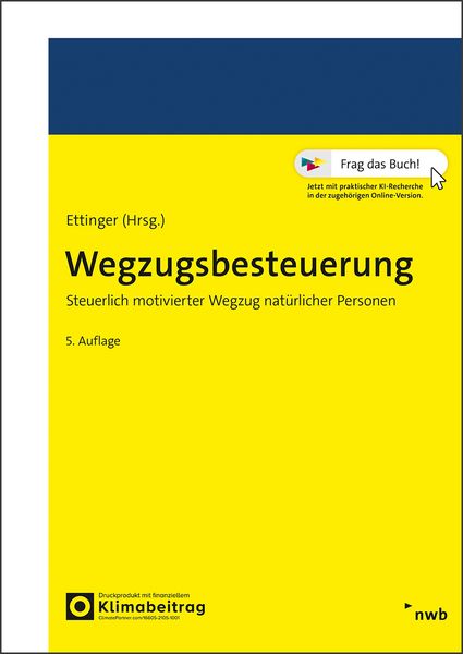 Wegzugsbesteuerung, Set von , Nwb Verlag, 978-3-482-64325-5