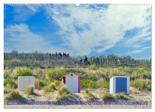 Produktbild: Zeeland - Wasser, Sand und Meer (Wandkalender 2026 DIN A2 quer), CALVENDO Monatskalender